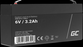 AGM14 AGM battery, 6 V, 3.2 Ah