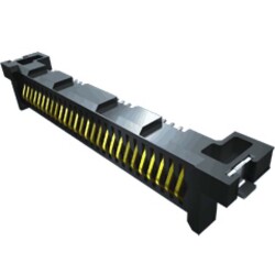 Samtec Gniazdo PCB SAL1 20 -pinowe 1-rzędowe raster: 1 mm Powierzchnia Taśma z gniazdami Lutowie Kąt prosty