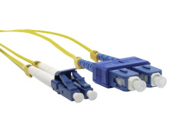 Patchcord duplex SM G.652D SC/UPC-LC/UPC 9/125 1m