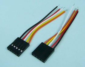 GN. 5-PIN 2,54mm ML-S 7cm