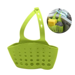 Uchwyt do zlewozmywaka na gąbkę - Organizer do zlewu - Sitko - ociekacz wiszący