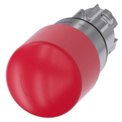 Przycisk bezpieczeństwa 22mm metal czerwony 30mm odbl przez obrót IP69k SIRIUS ACT 3SU1050-1GB20-0AA0