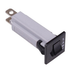 5A Push to Reset Panel Mount Thermal Circuit Breaker 50VDC