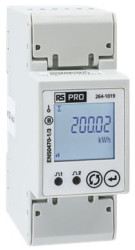 Miernik energii Modbus RS485 1 -fazowy RS PRO 276 (Phase and Neutral) V ac, 100A, 65Hz