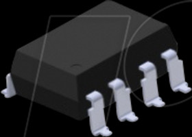 6N137S HIGH SPEED 10MBit/s Logic Gate Optocoupler, PDIP-8-SMD