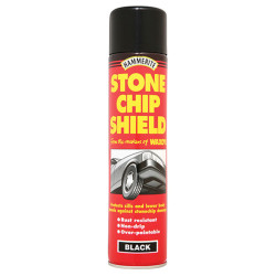 Hammerite 5092832 Stonechip Shield Black Aerosol 600ml