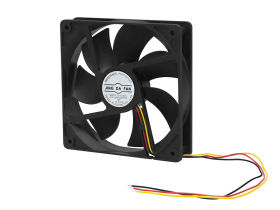 Wentylator 8cm x 2,5cm 8025 3 przewody 12V 85-609