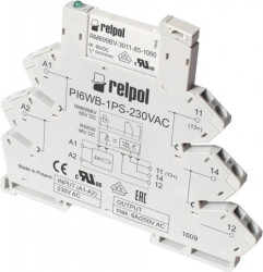 Przekaźnik interfejsowy 1P 6A 115V AC/DC PIR6WB-1PS-115VAC/DC-R 857491 /100szt./