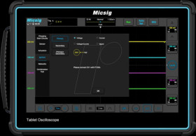 ATO3004 ATO3004 hand-held oscilloscope, 300 MHz, 4 channels