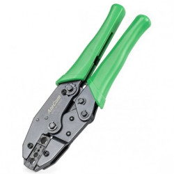 Zaciskarka do złączy koncentrycznych typu F, SMA, BNC, TNC, UHF uniwersalna HT-336I