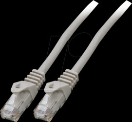 K8110GR.30 Cat.5e U/UTP, patch cable, 30 m, grey