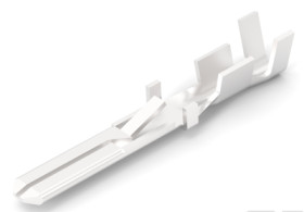 Faston plug, 2.8 x 0.79 mm, L 22.5 mm, uninsulated, straight, 0.5 to 1.0 mm², AWG 20 to 17, 928931-1