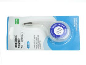 Plecionka do odsysania cyny szer.= 1.5mm z podajnikiem