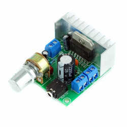 Wzmacniacz audio 2x15W 12V TDA7297 + GAŁKA
