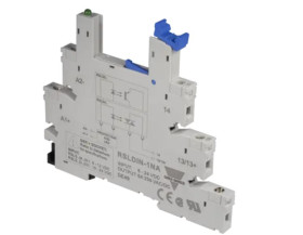 Adapter montażowy Adapter DIN do użycia z: Przekaźniki półprzewodnikowe Carlo Gavazzi RSLDIN-1NAX10 RSLDIN