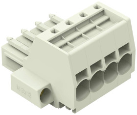 WAGO 831-3104/107-000 Obudowa złącza pin żeńskiego na kabel 831-3104/107-000, 41 A, 24 szt.