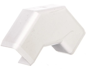 Pokrywa kątowa LH 15x10mm biała 8683