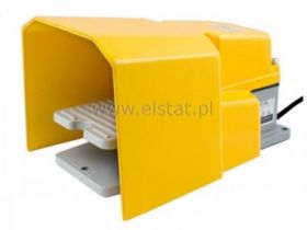 Przełącznik nożny ON-(ON) 10A 250V z żółtą osłoną