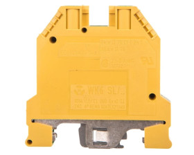 Zacisk szeregowy ochronny PE 6mm2 poliamidowy żółto-zielony KXB06E