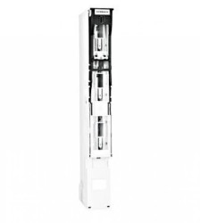 Rozłącznik list.NH00,3polowy 160A,M8,do systemu szyn 100mm