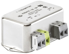 Filtr EMC 10A 1-fazowy 220kΩ 250 V AC 60Hz 4,2 mH Schaffner Montaż w obudowie