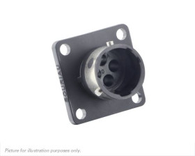 Złącze okrągłe 4-pinowe Męski Souriau Sunbank by Eaton Żeński Montaż na kołnierzu MIL-DTL-26482 rozmiar 10