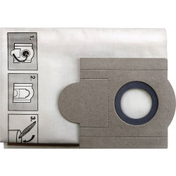 Fein 31322757016 Dustex 25 Filter Bags Extra Fine Separation 5-Pack