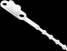 Cable tie, releasable, PA, (L x W) 150 x 3.6 mm, bundle-Ø 38 mm, natural, BYB-5-12H1786