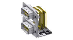 Złącze D-Sub 19-pinowe Męski Proste Montaż na płytce drukowanej raster 2.84mm