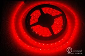 TAŚMA LED 5050 300LED/5m 12V CZERWONY WODOODPORNA