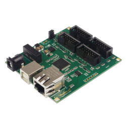Numato Lab NLETHGC032-HT - 32-kanałowy, wtykowy moduł GPIO Ethernet, nałowek na górze