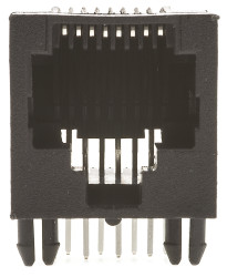 Złącze RJ45 Żeński Złącze RJ45 Przewlekany Cat3 TE Connectivity, 90°, 8P8C-żyłowe