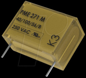 PME271M510MR30 Suppression capacitor, X2, 10nF, 275V, 110°C
