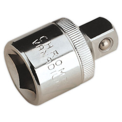 Sealey S12F-38M Adaptor 1/2&quot;sq Drive Female to 3/8&quot;sq Drive Male