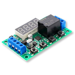 Moduł Komparator Napięcia 0-50V DC - Przekaźnik 7 Trybów do Akumulatora