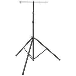 Brennenstuhl 1170310010 Bau Telescopic Tripod ST 301 Black with crossbar