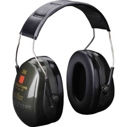 3M&#x2122; PELTOR&#x2122; Optime&#x2122; II Earmuffs, 31 dB, Green, Headband, H520A-407-GQ