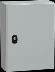 NSYS3D4315P S3D steel housing with mounting plate 400 x 300 x 150 IP66