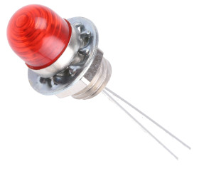Lampka kontrolna do montażu panelowego, czerwona 6.5mm LED CAMDENBOSS