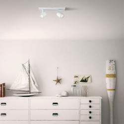 Philips 5309231P0 myLiving Ceiling Floodlight LED GU10 7W White