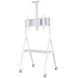 Neomounts NS-M1500WHITE TV Trolley 32-65" Tiltable Floor Stand Max 50kg White