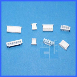 ZŁĄCZE 4-PIN HG-04 OBUDOWA ŻEŃSKA BIAŁA 2,50mm