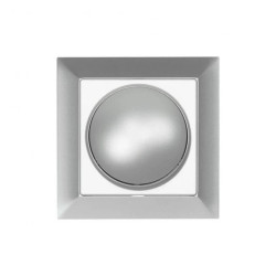 Premium Ściemniacz obrotowy 230V, 50Hz, Pmin:60W, Pmax:400W kolor srebrny SO-Pr SR