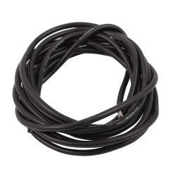 Opencircuit Stranded-Core black wire - 26AWG - 2 meter