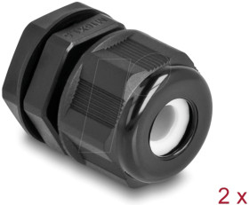 60469 EX Cable Gland M16 black 2 pieces