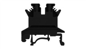 Złączka Szynowa Przelotowa Czarna Śrubowa 1,5Mm2 1P Vde Ul