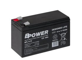 Akumulator VRLA AGM 12V 9Ah (żywotność 10-12lat) BPL9-12T2