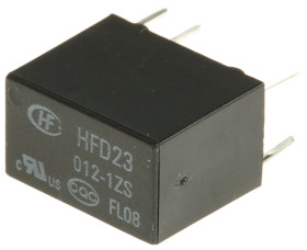 Przekaźnik sygnału, 12V dc, 2 A, SPDT, 1-polowy, montaż PCB, RS PRO