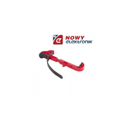 Uchwyt samoch.na kierownicę duży czerwony GSM/PDA/GPS/