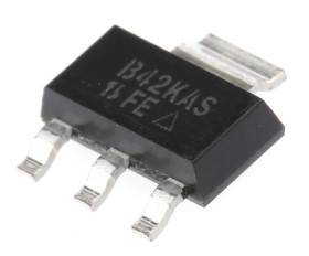 MOSFET Typ P-kanałowy 1.8 A SOT-223 60 V Rozszerzenie 4-pinowy Powierzchnia 2 W Vishay 500 mΩ IRFL9014TRPBF